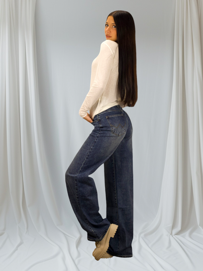 Jeans Palazzo lungo