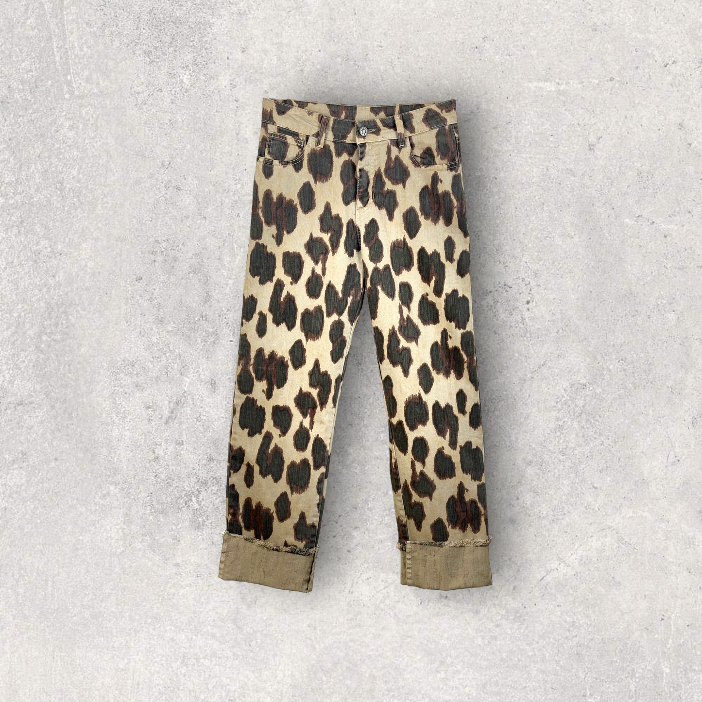 Pantalone Leopard Print