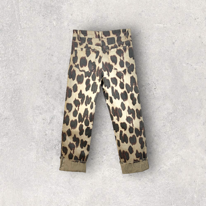 Pantalone Leopard Print